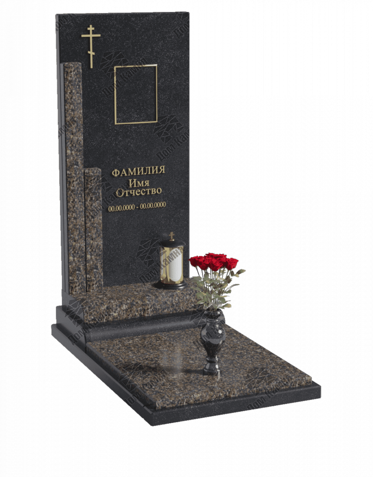 Комбинированные памятники 16