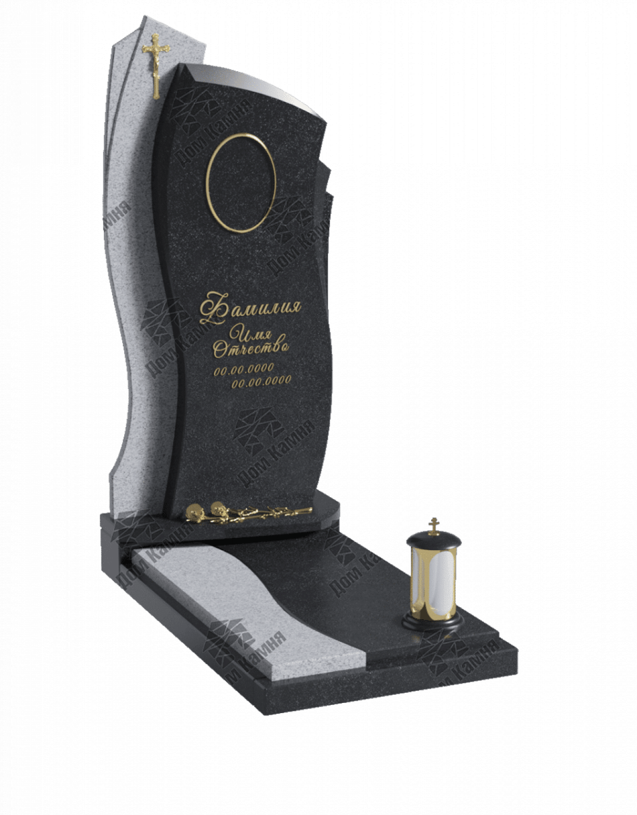 Комбинированные памятники 15