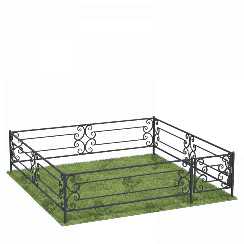 Металлическая ограда ОГ5